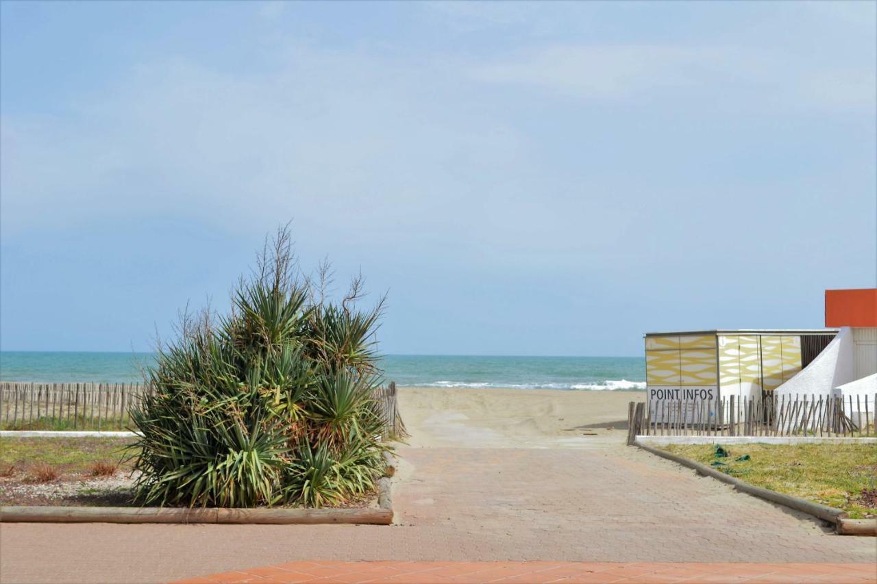 Studio Lovely Sea Le Barcares Bagian luar foto
