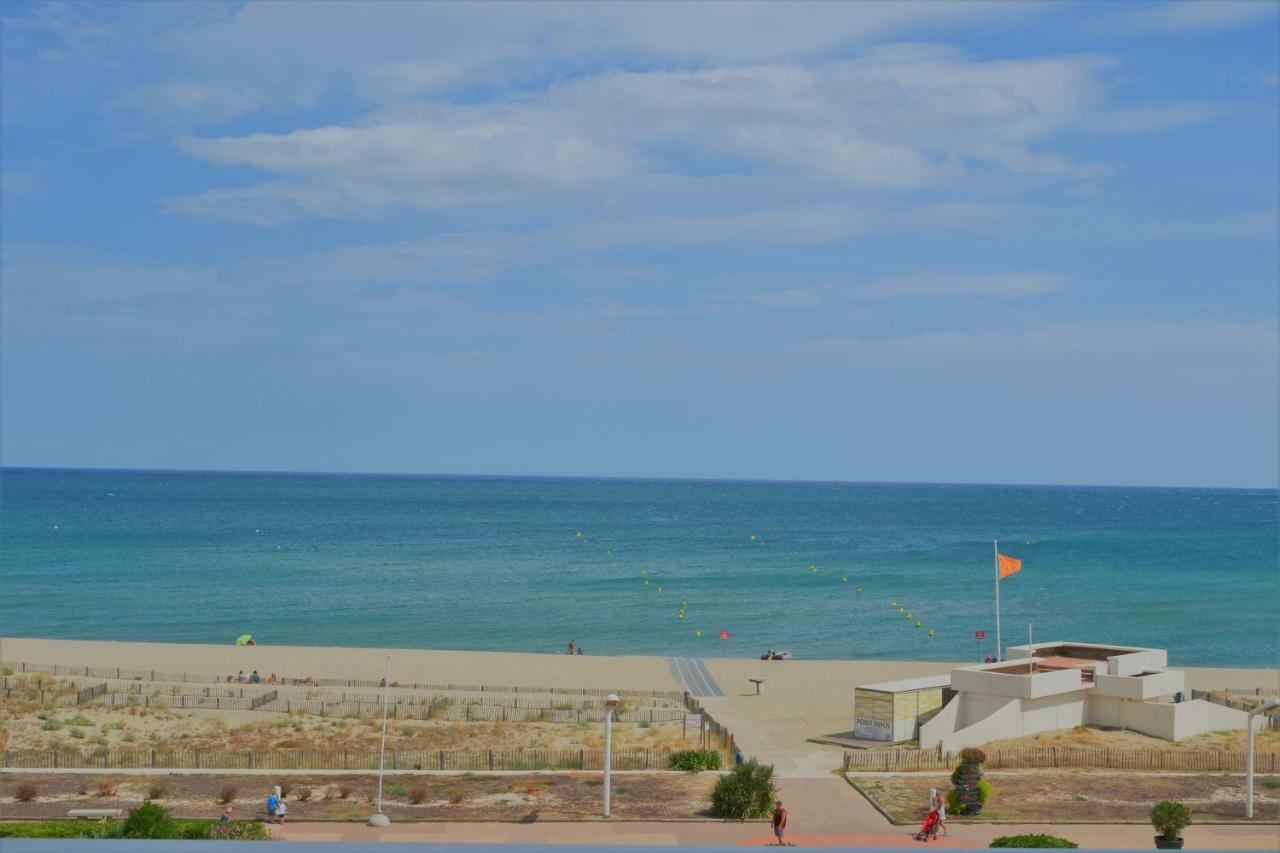 Studio Lovely Sea Le Barcares Bagian luar foto